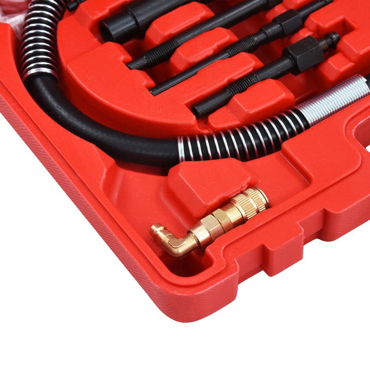 Set Tester Compresie Motor Diesel Cu Manometru,14 Piese