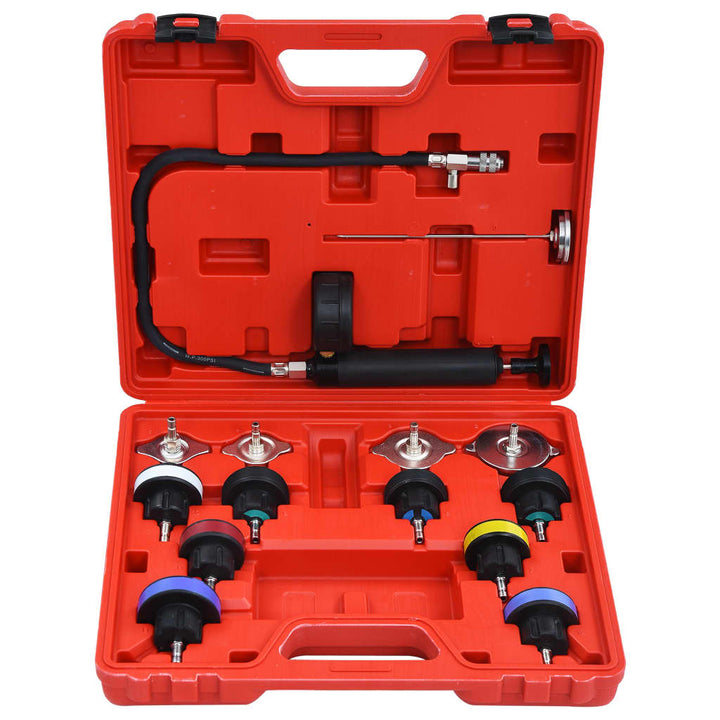 Set Testare Presiune Radiator Și Sistem De Răcire, 14 Piese