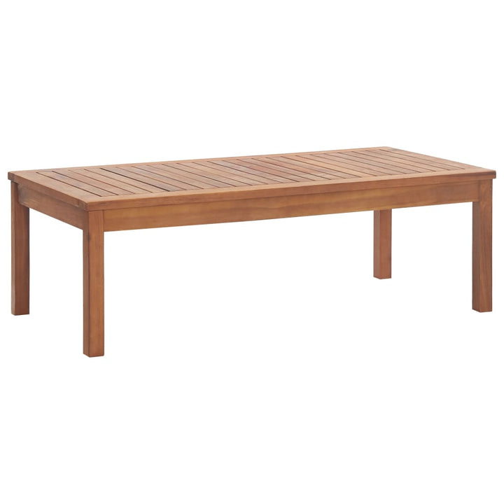 Set Mobilier De Grădină Cu Perne, 4 Piese, Lemn Masiv De Acacia