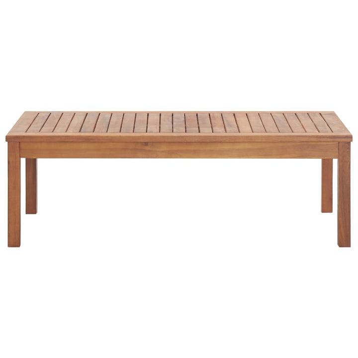 Set Mobilier De Grădină Cu Perne, 4 Piese, Lemn Masiv De Acacia