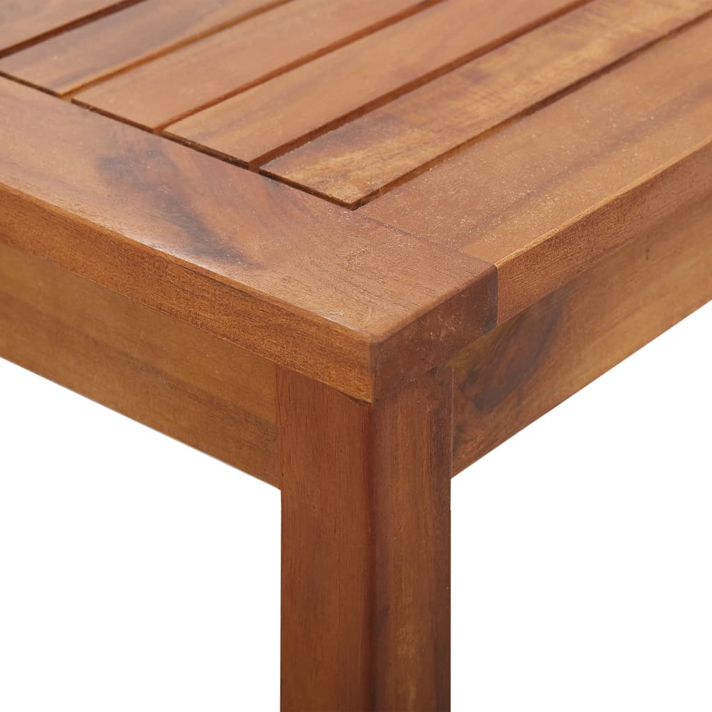 Set Mobilier De Grădină Cu Perne, 4 Piese, Lemn Masiv De Acacia