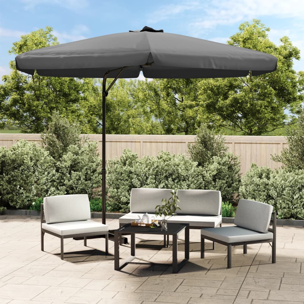 Umbrelă Soare De Grădină Stâlp Din Oțel Azur 300 Cm