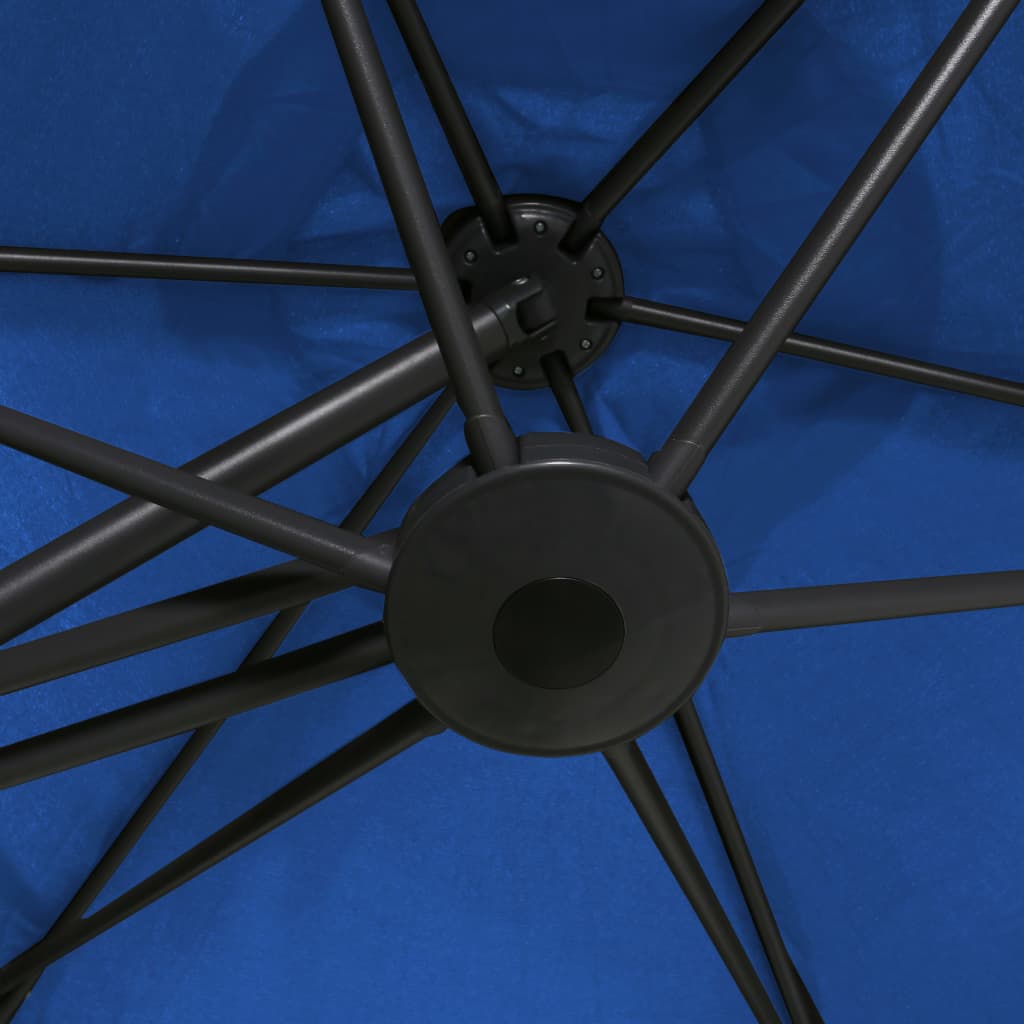 Umbrelă Soare De Grădină Stâlp Din Oțel Azur 300 Cm