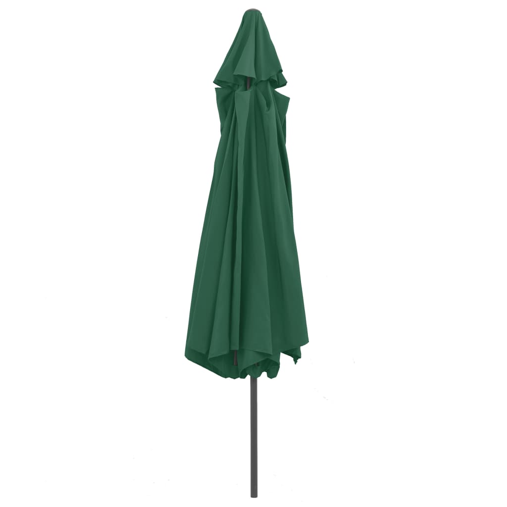 Umbrelă De Soare De Grădină, Stâlp Metalic, , 390 Cm