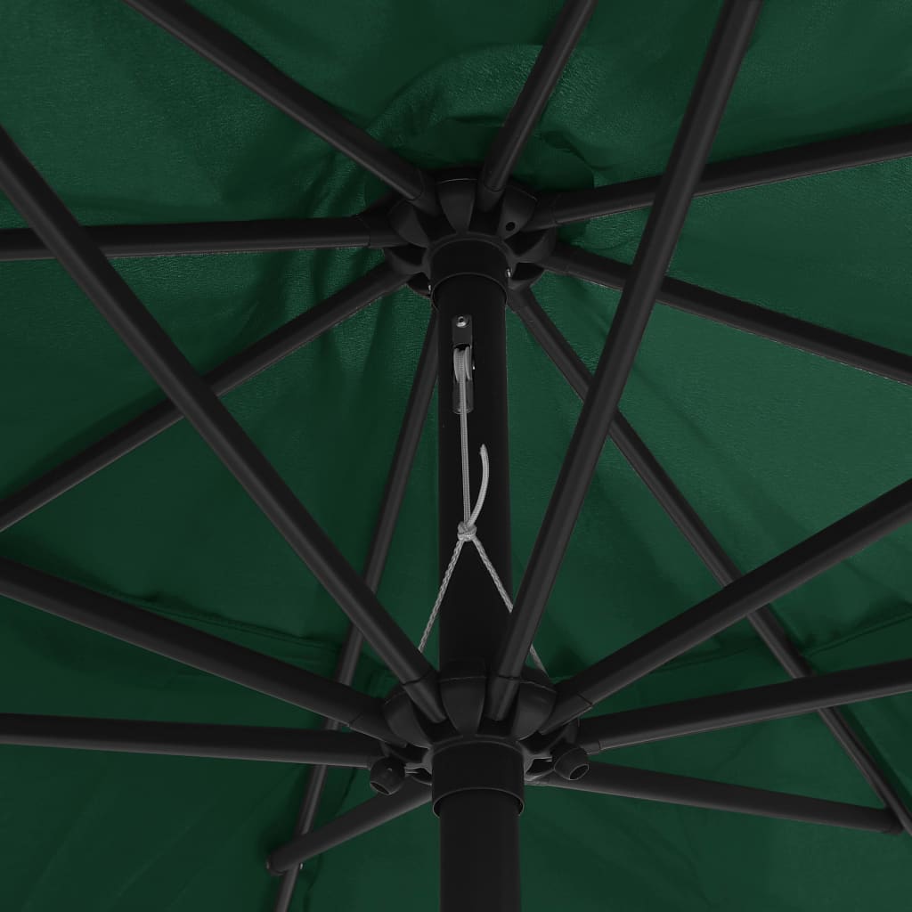 Umbrelă De Soare De Grădină, Stâlp Metalic, , 390 Cm