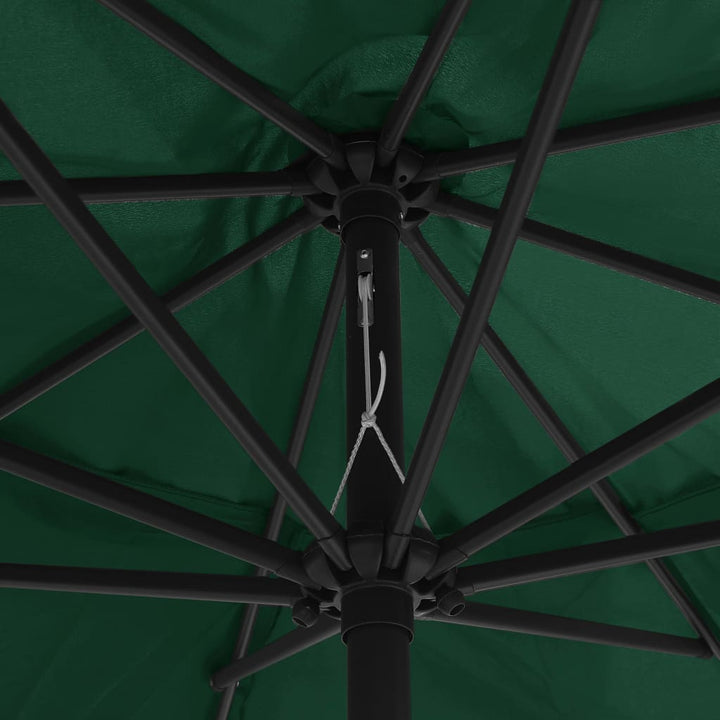 Umbrelă De Soare De Grădină, Stâlp Metalic, , 390 Cm