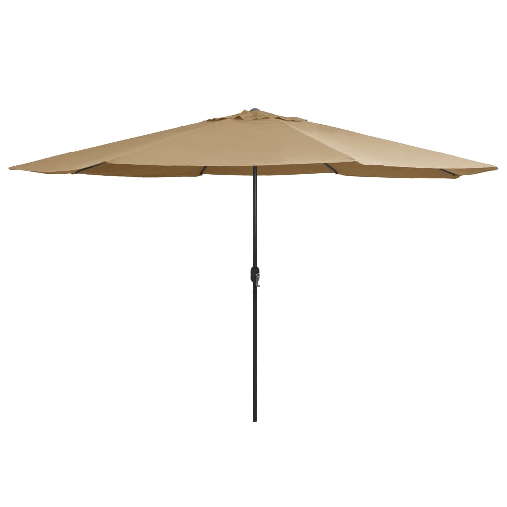 Umbrelă De Soare De Grădină, Stâlp Metalic, , 390 Cm