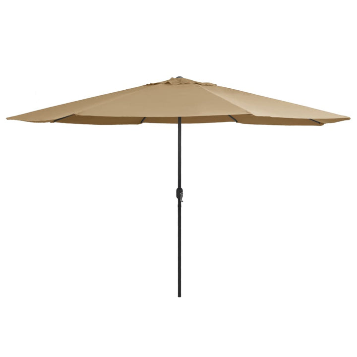 Umbrelă De Soare De Grădină, Stâlp Metalic, , 390 Cm