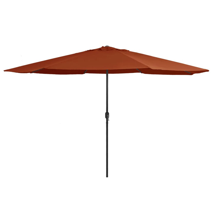 Umbrelă De Soare De Grădină, Stâlp Metalic, , 390 Cm
