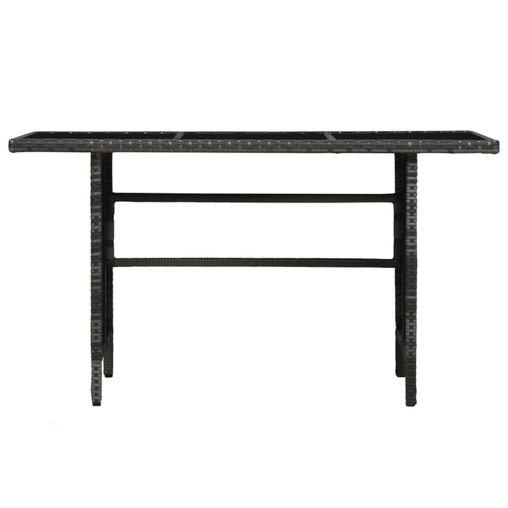 Set Mobilier De Grădină Cu Perne, 4 Piese, Gri, Poliratan