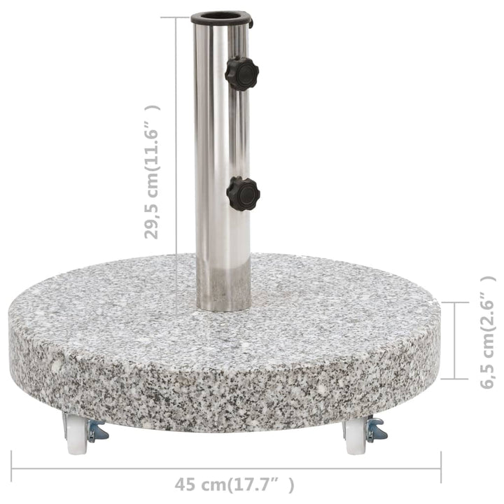 Suport Umbrelă De Soare, , , Granit, Rotund