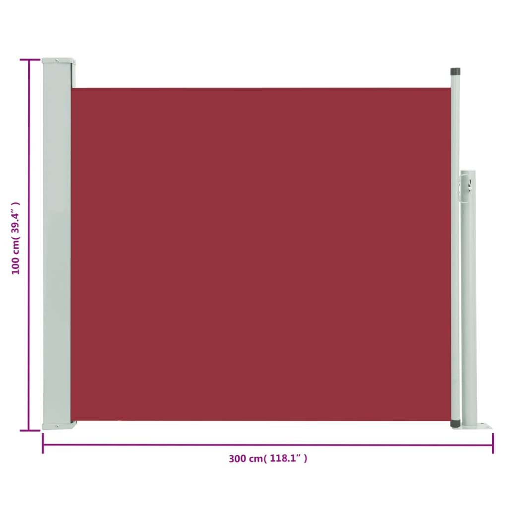 Copertină Laterală Retractabilă De Terasă, ,