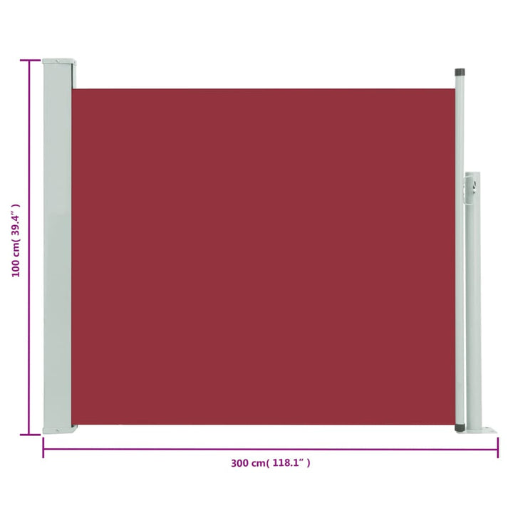 Copertină Laterală Retractabilă De Terasă, ,