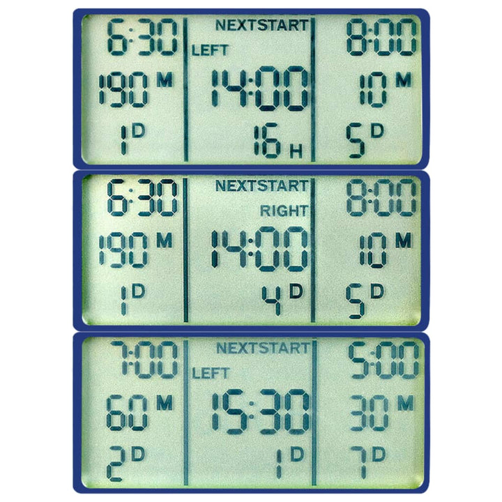 Programator De Irigații Digital Automat Cu Două Racorduri