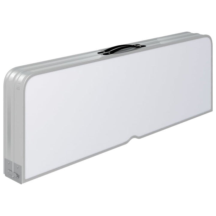 Masă De Camping Pliabilă Cu 2 Bănci, , Aluminiu