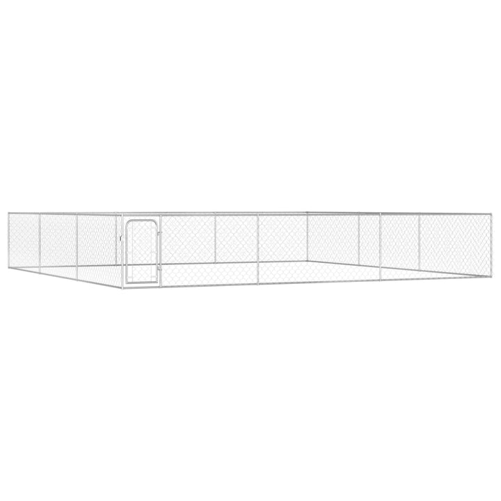 Padoc Pentru Câini De Exterior, , Oțel Galvanizat