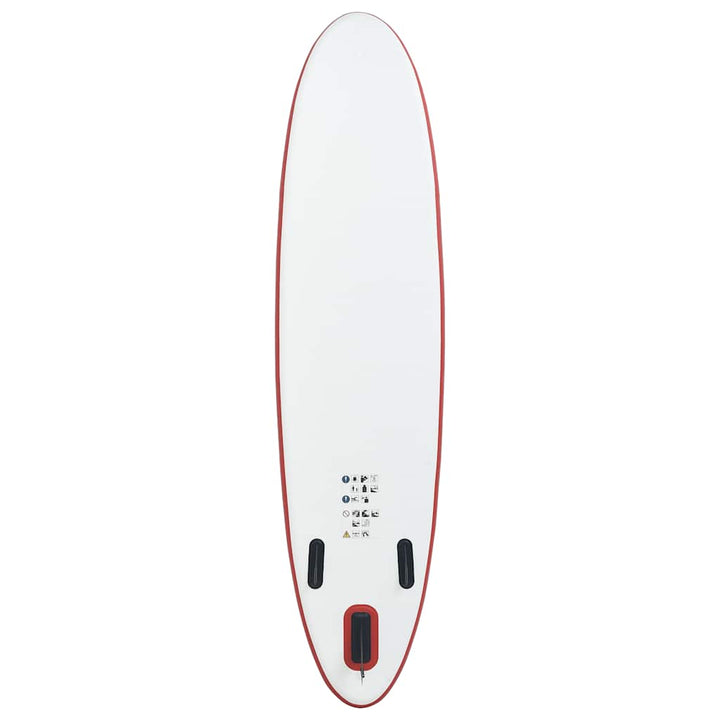 Set Placă Stand Up Paddle Sup Surf Gonflabilă, Și Alb