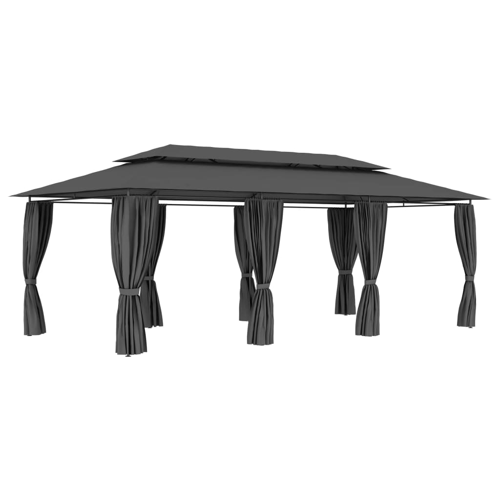 Pavilion Cu Perdele, , 600 X 298 X 270 Cm, 180 G/M²