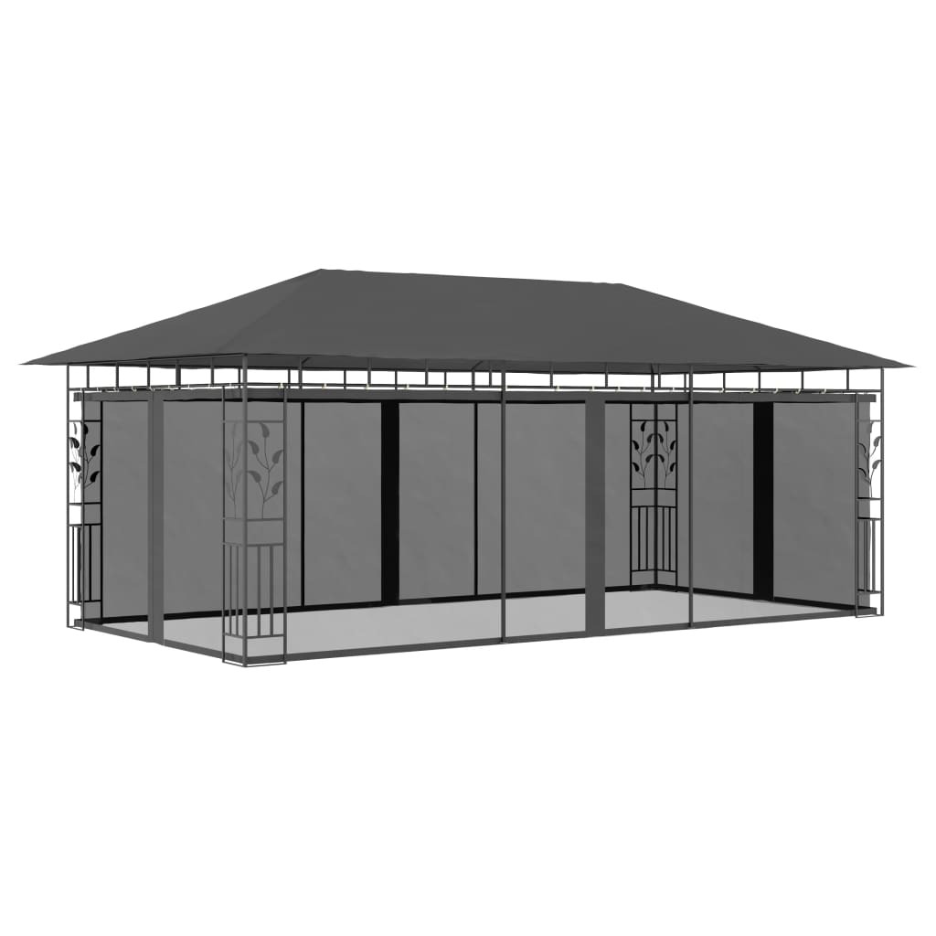 Pavilion Cu Plasă Anti-Țânțari, , 6X3X2,73 M, 180 G/M²