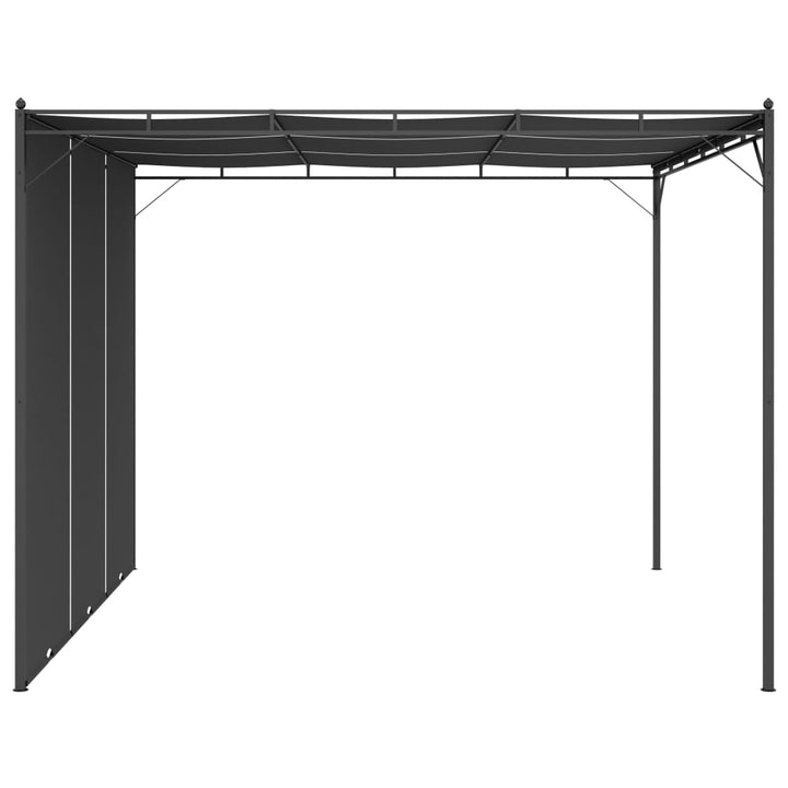 Pavilion De Grădină Cu Perdea Laterală, , 3X3X2,25 M