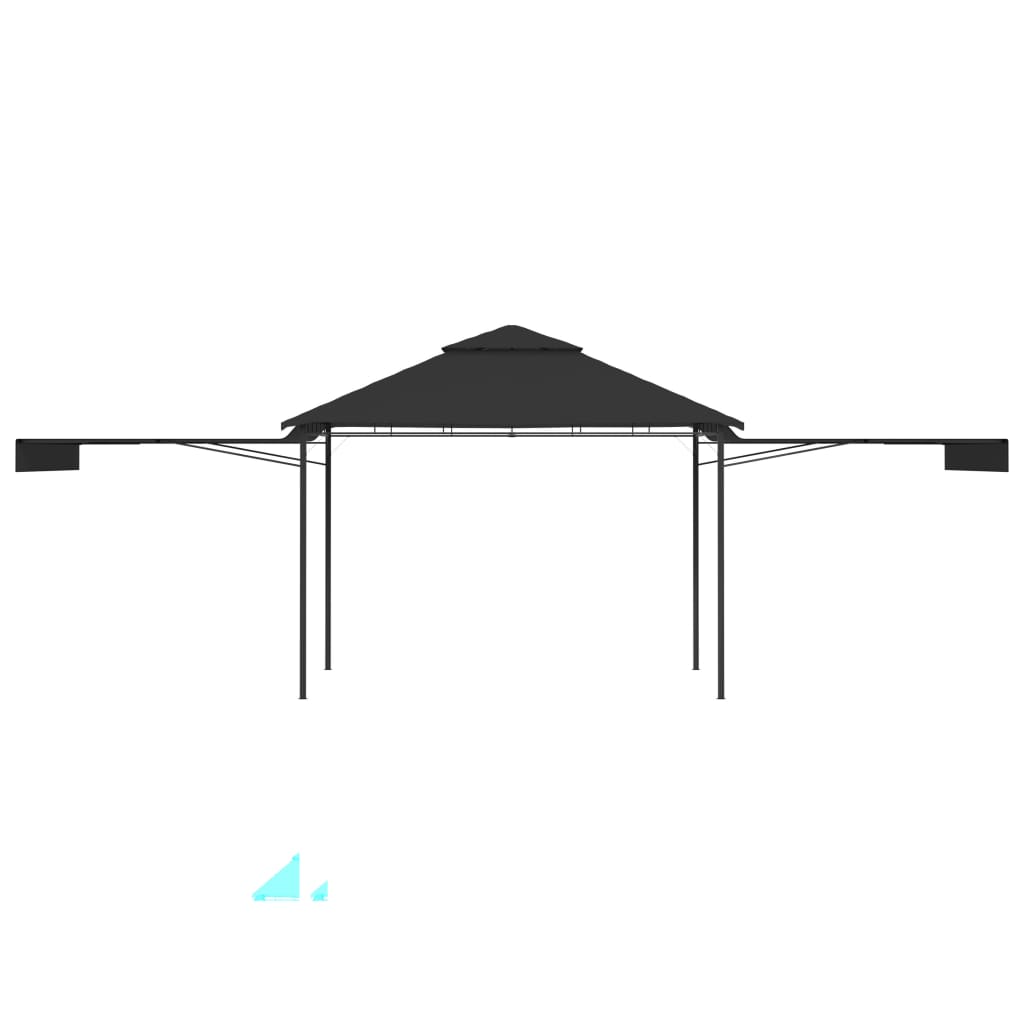 Pavilion Cu Acoperiș Dublu Extins 3X3X2,75 M 180 G/M²