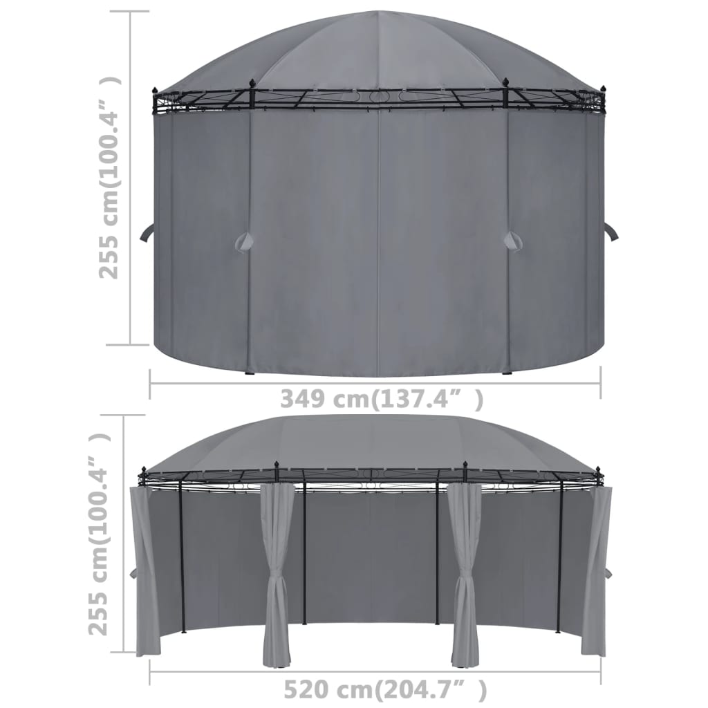 Pavilion Cu Perdele, , 520X349X255 Cm