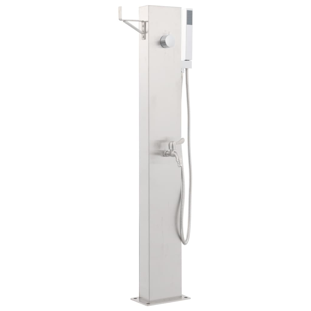Robinet De Duș Pentru Grădină, 110 Cm, Oțel Inoxidabil