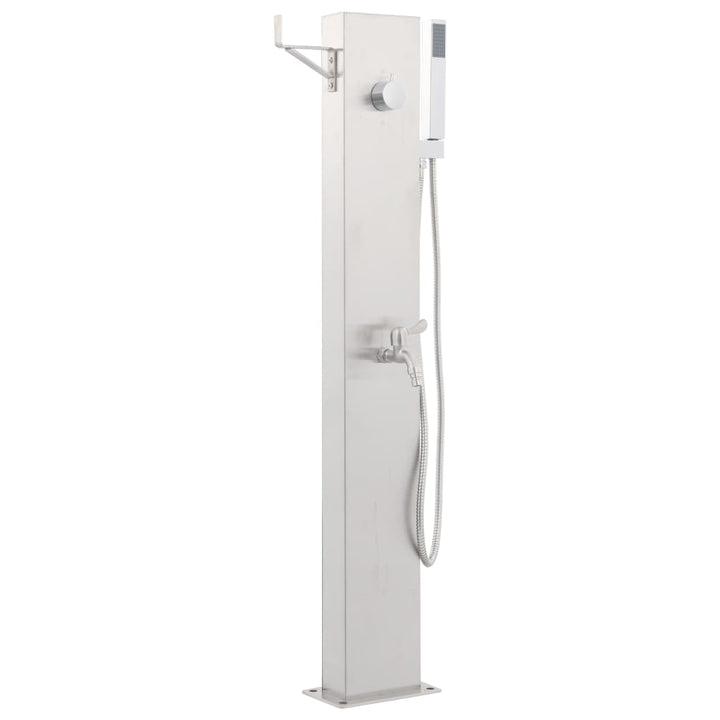 Robinet De Duș Pentru Grădină, 110 Cm, Oțel Inoxidabil