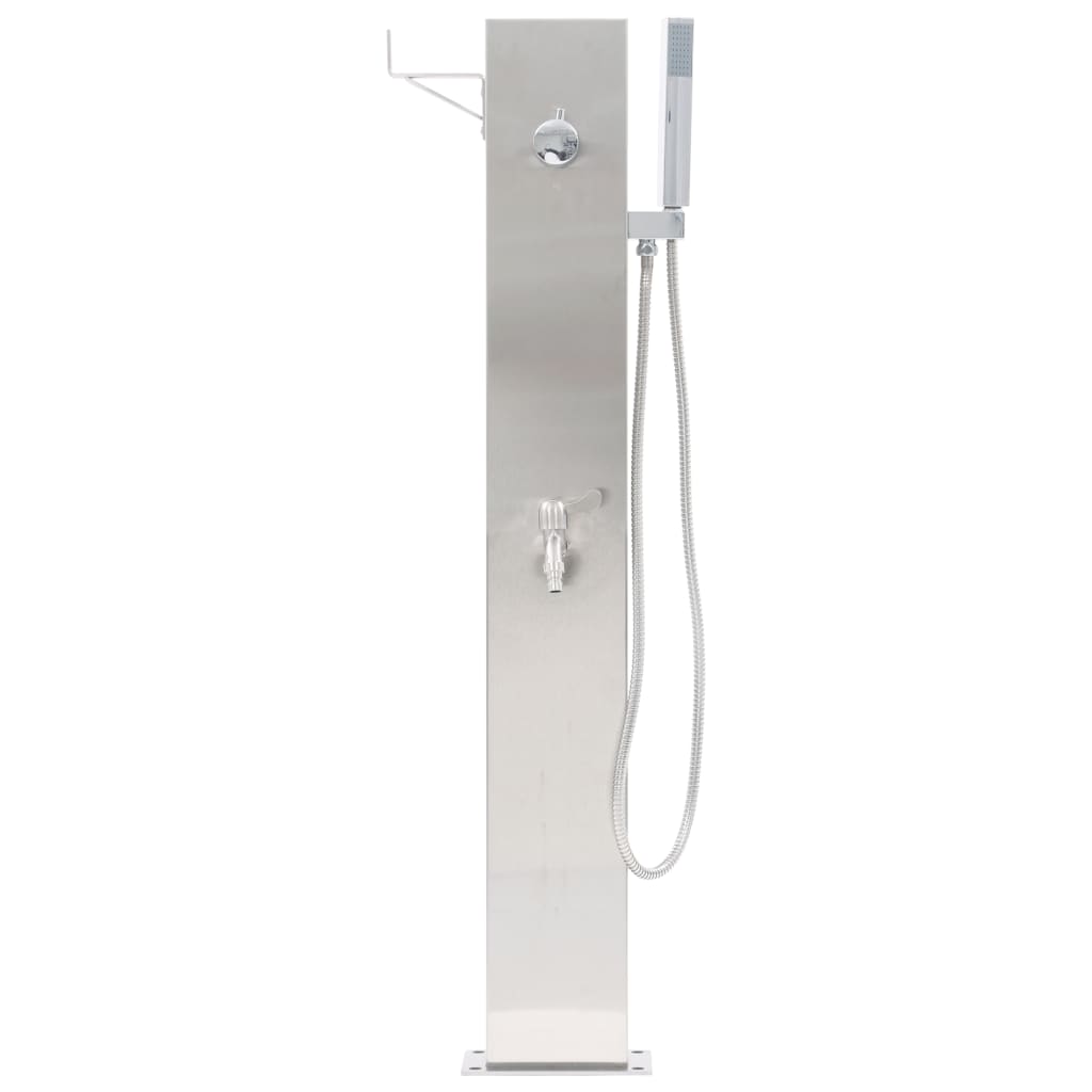 Robinet De Duș Pentru Grădină, 110 Cm, Oțel Inoxidabil