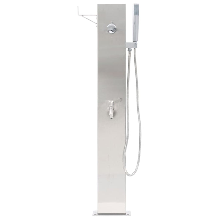Robinet De Duș Pentru Grădină, 110 Cm, Oțel Inoxidabil