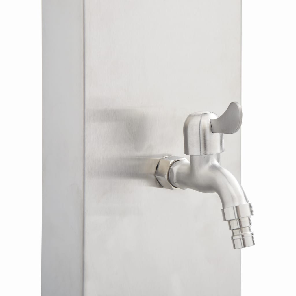 Robinet De Duș Pentru Grădină, 110 Cm, Oțel Inoxidabil