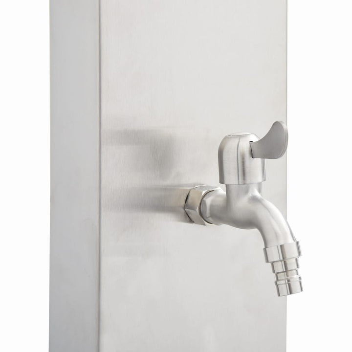 Robinet De Duș Pentru Grădină, 110 Cm, Oțel Inoxidabil