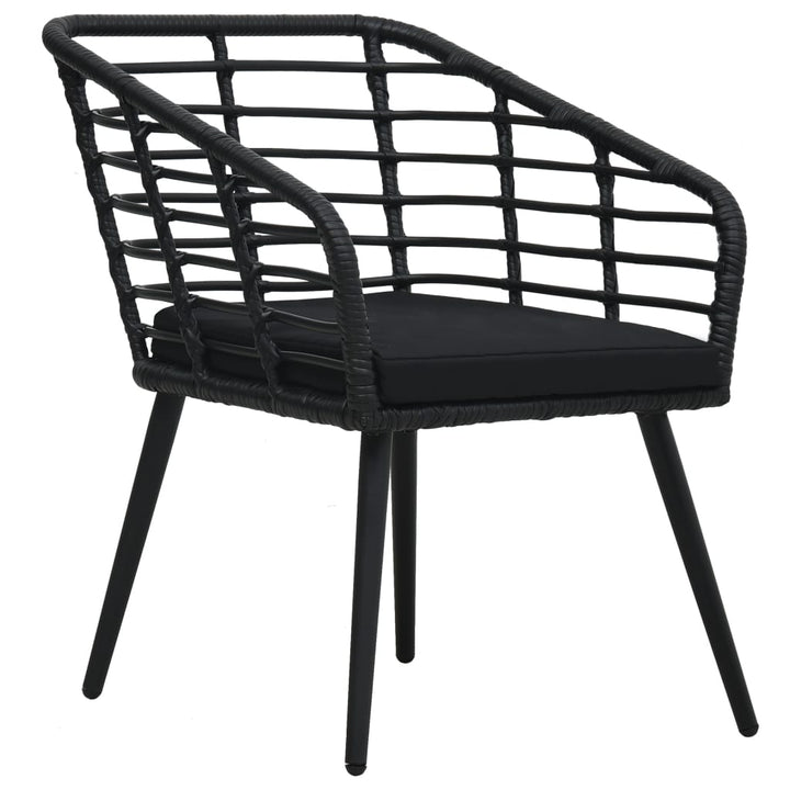 Set Mobilier De Bistro, 3 Piese, , Poliratan