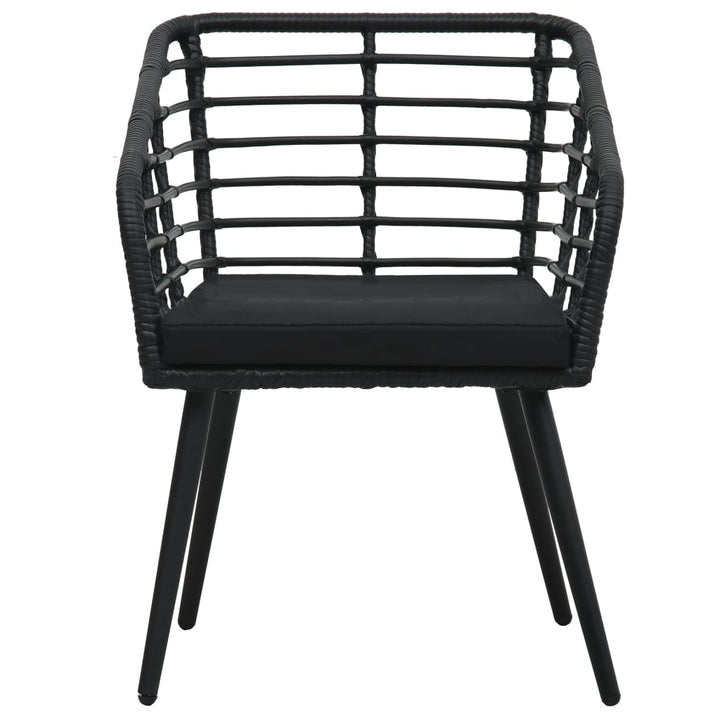 Set Mobilier De Bistro, 3 Piese, , Poliratan