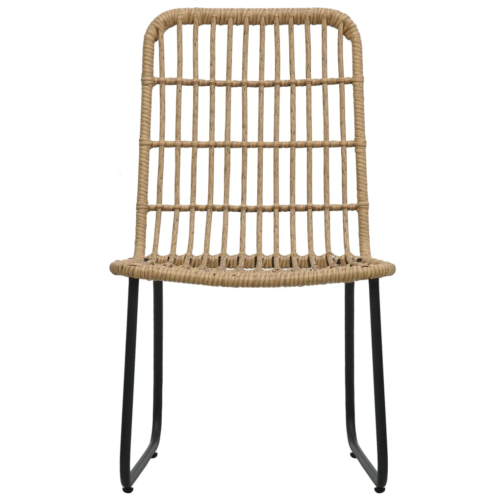 Set Mobilier De Bistro, 3 Piese, , Poliratan