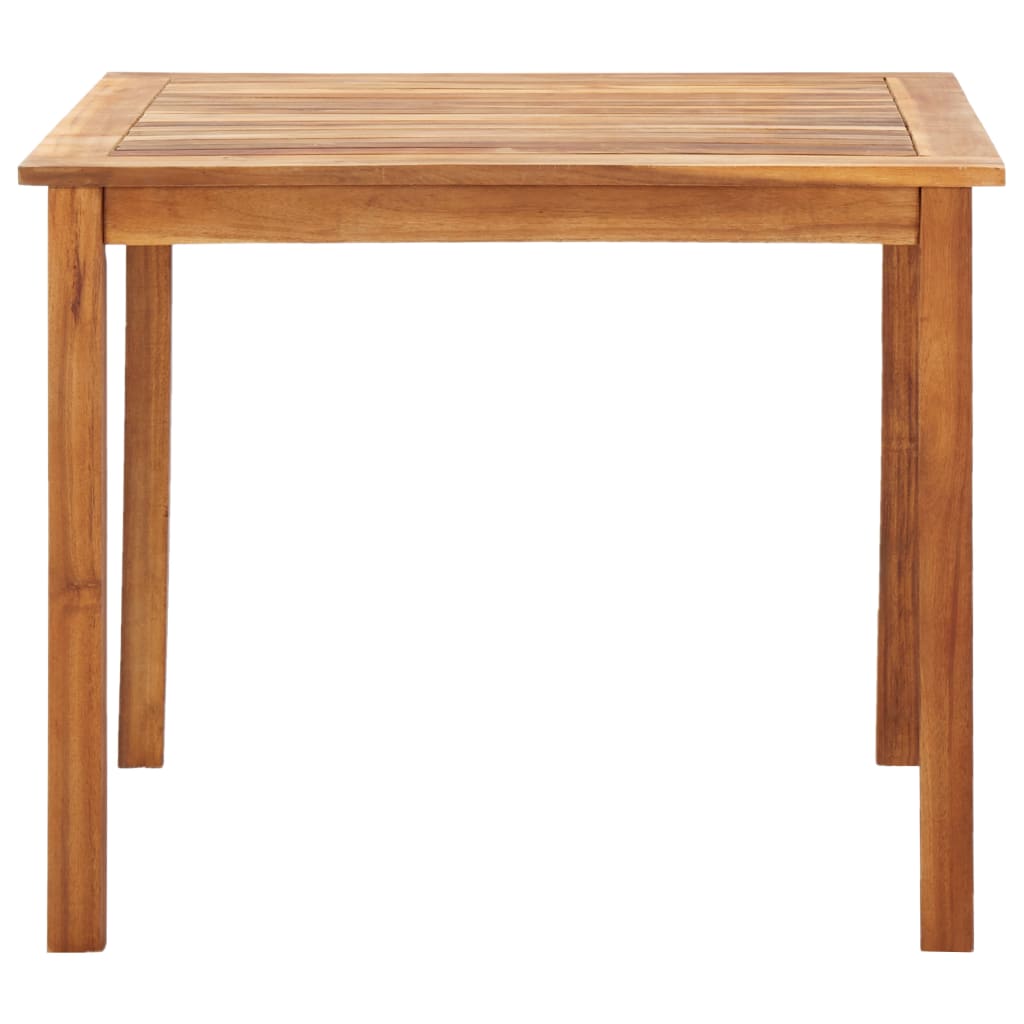 Set Mobilier De Exterior, 5 Piese, Gri, Poliratan, Lemn Acacia