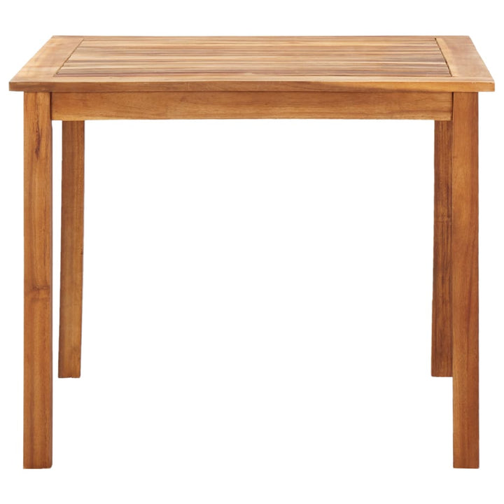 Set Mobilier De Exterior, 5 Piese, Gri, Poliratan, Lemn Acacia