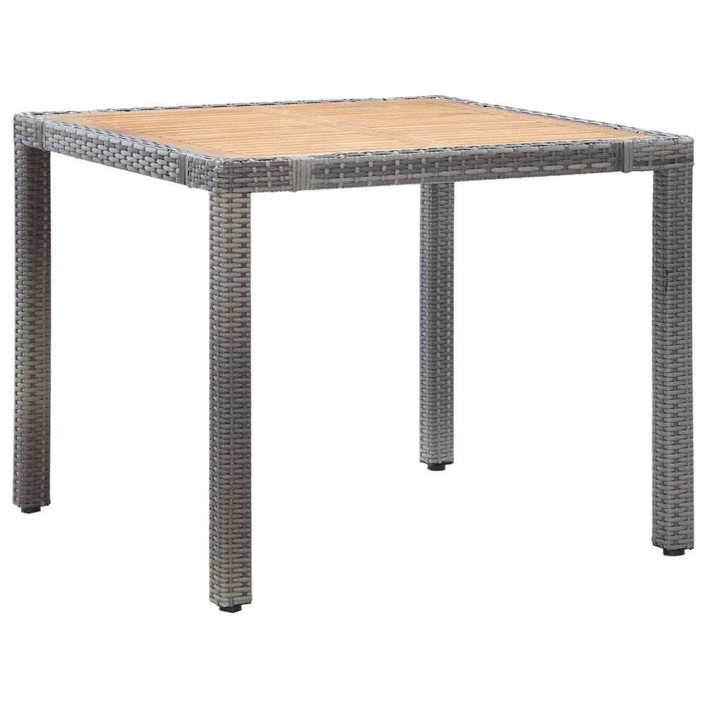 Set Mobilier De Exterior Cu Perne, 5 Piese, , Poliratan