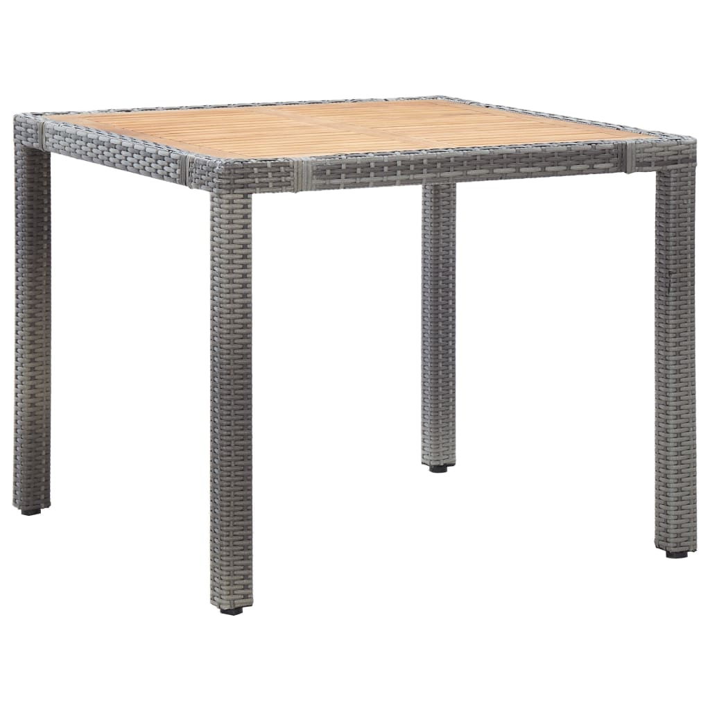 Set Mobilier De Exterior Cu Perne, 5 Piese, , Poliratan