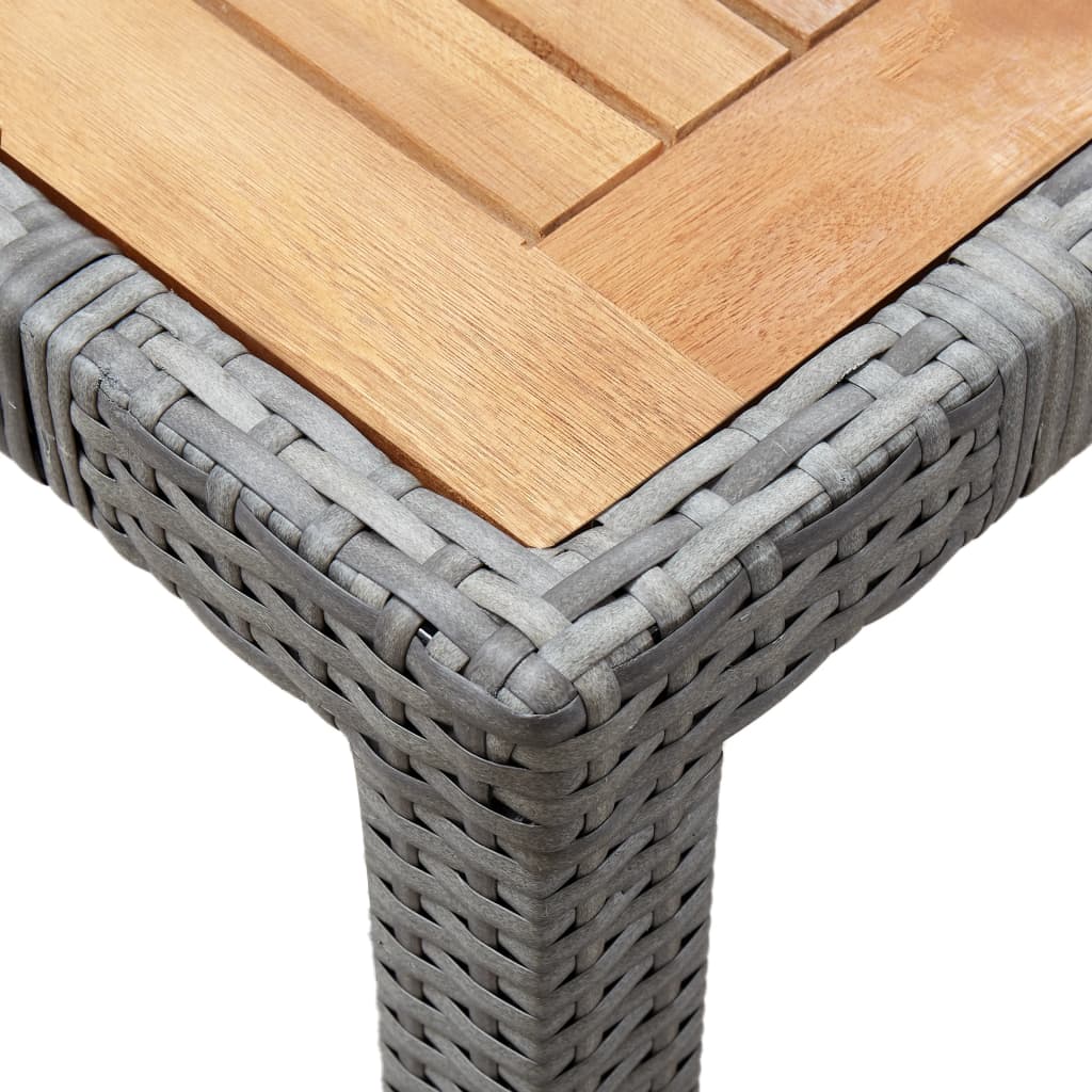 Set Mobilier De Exterior Cu Perne, 5 Piese, , Poliratan