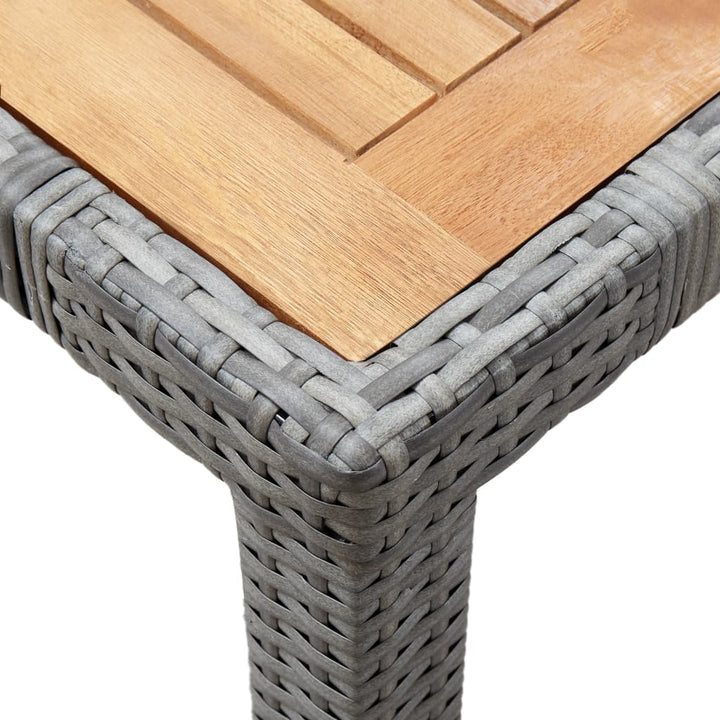 Set Mobilier De Exterior Cu Perne, 5 Piese, , Poliratan
