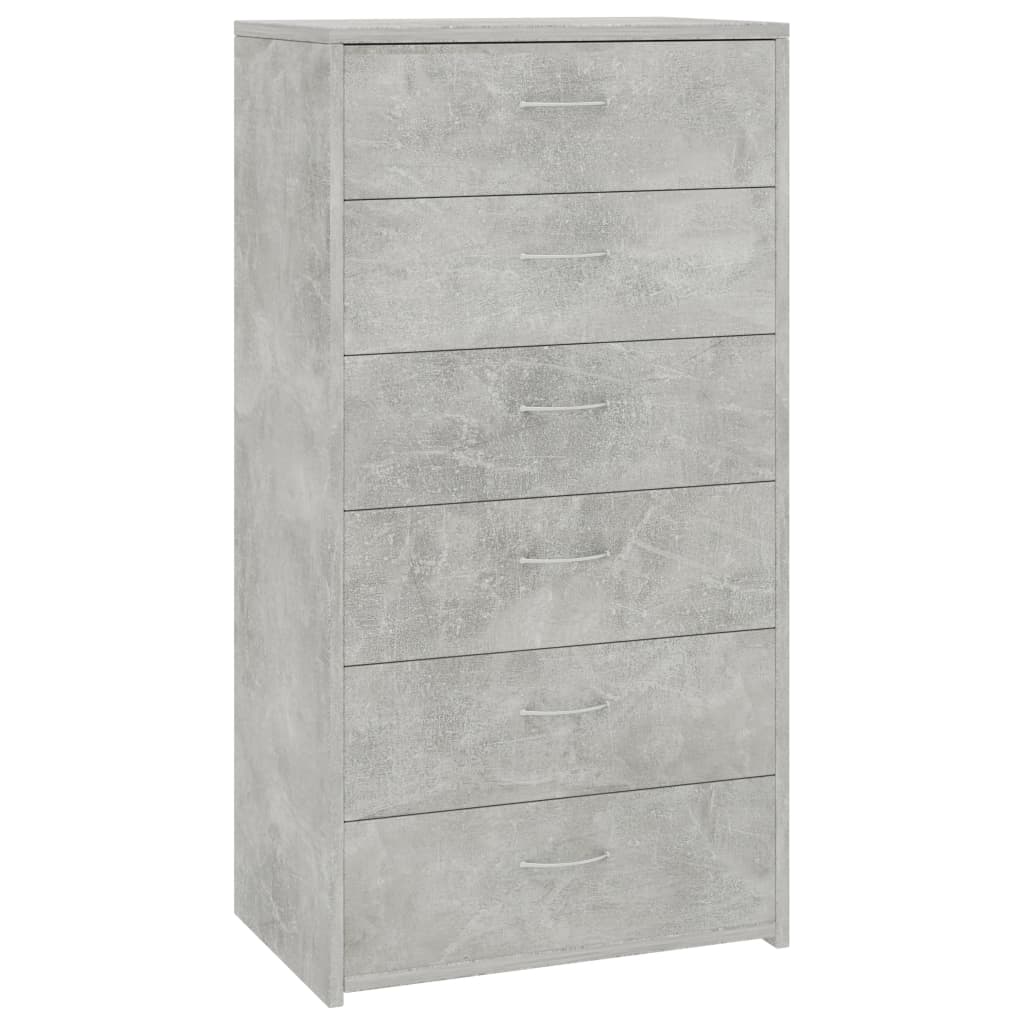Dulap Cu 6 Sertare, , 50X34X96 Cm, Lemn Prelucrat