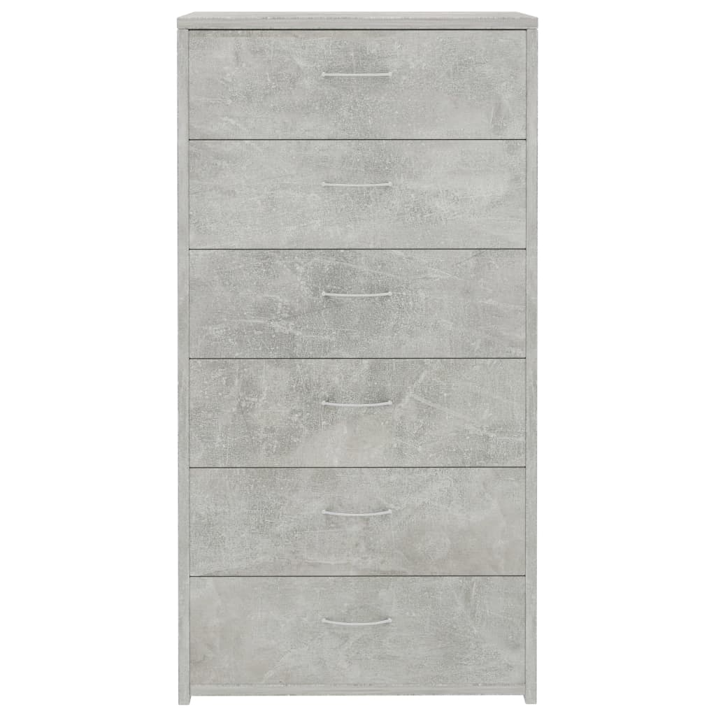 Dulap Cu 6 Sertare, , 50X34X96 Cm, Lemn Prelucrat