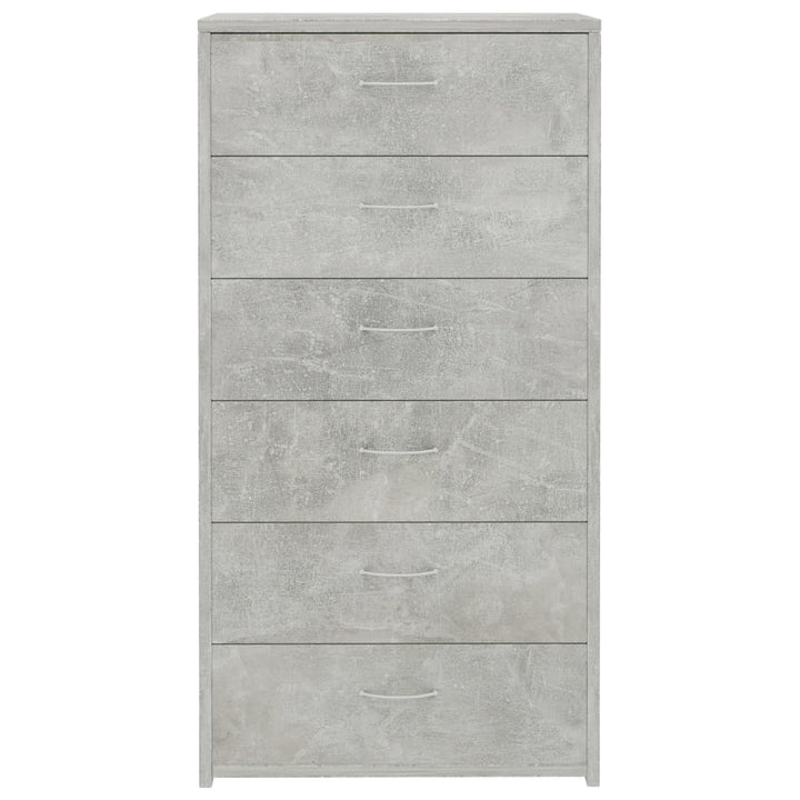 Dulap Cu 6 Sertare, , 50X34X96 Cm, Lemn Prelucrat