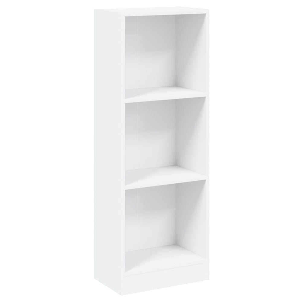 Bibliotecă Cu 3 Rafturi, , 40X24X, Lemn Compozit