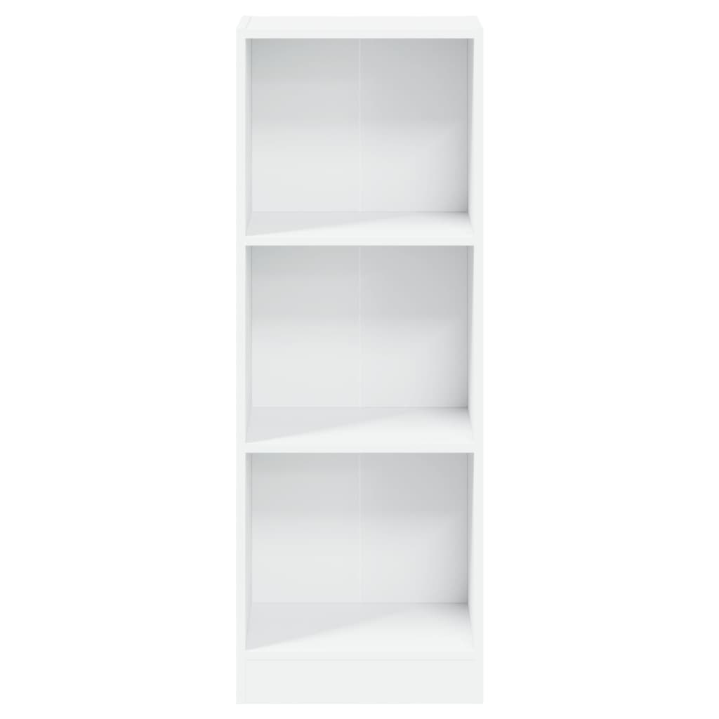 Bibliotecă Cu 3 Rafturi, , 40X24X, Lemn Compozit