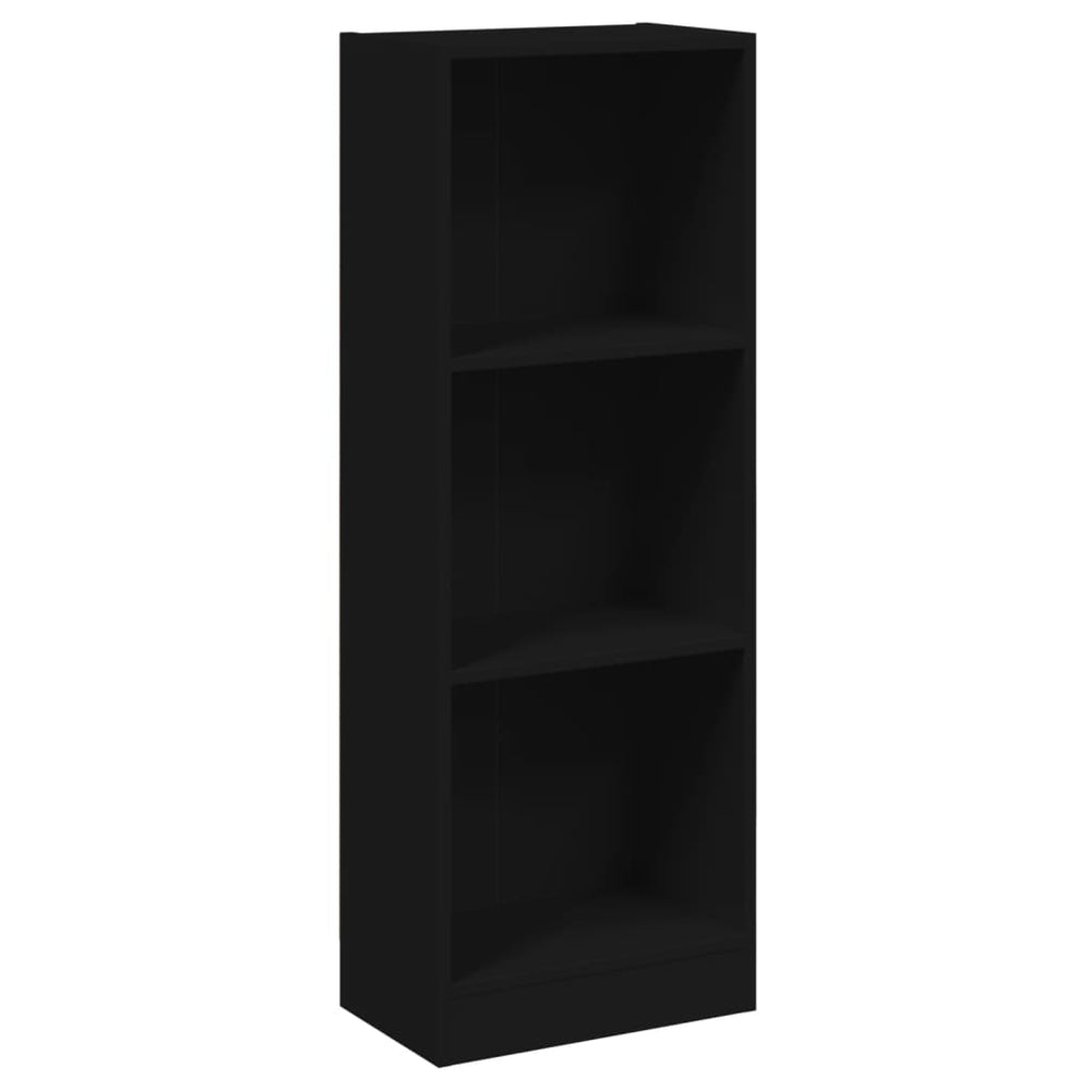 Bibliotecă Cu 3 Rafturi, , 40X24X, Lemn Compozit