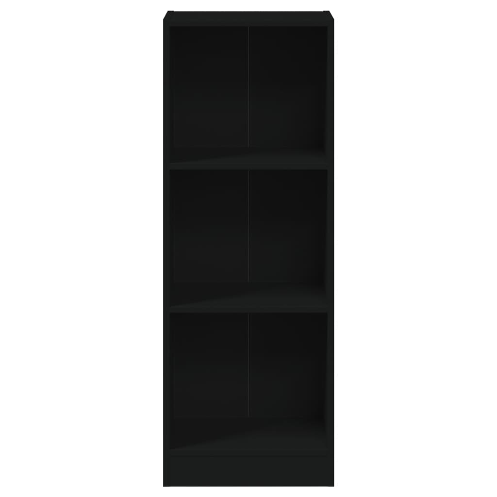 Bibliotecă Cu 3 Rafturi, , 40X24X, Lemn Compozit
