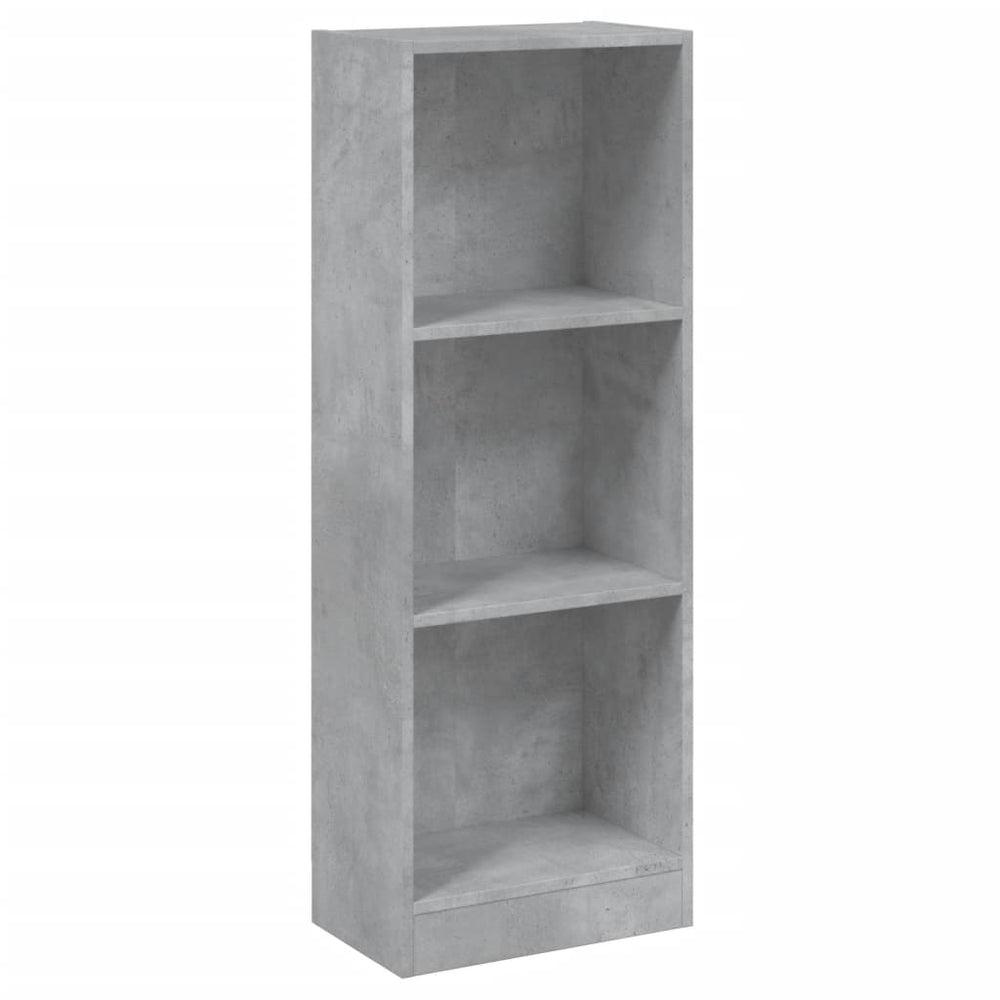 Bibliotecă Cu 3 Rafturi, , 40X24X, Lemn Compozit