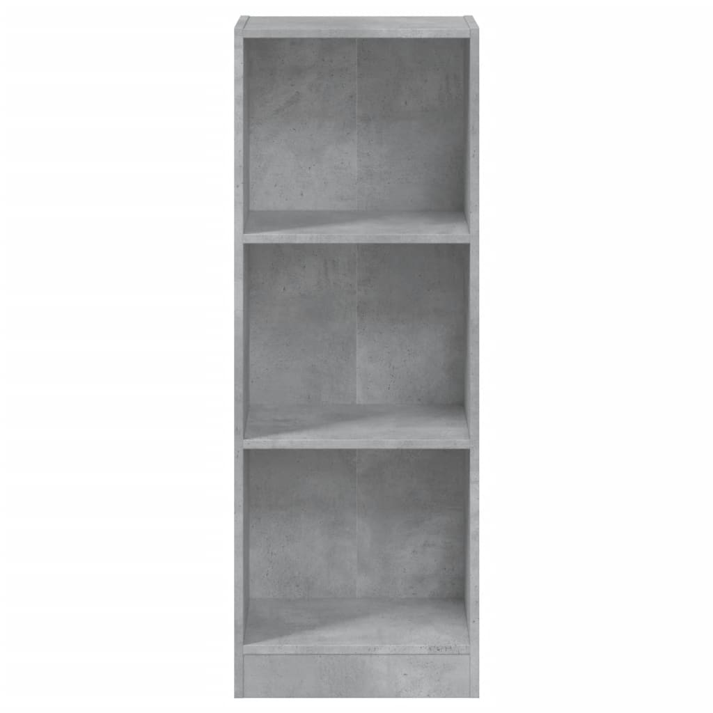 Bibliotecă Cu 3 Rafturi, , 40X24X, Lemn Compozit